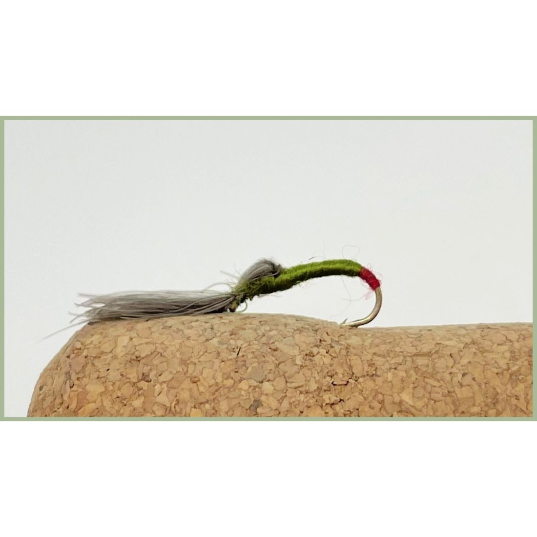 CDC Shuttle Cock Olive Freshwater Fly main image 1